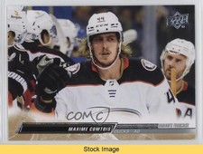 2022-23 Upper Deck Extended Series French Maxime Comtois #506 READ 1pu4