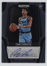 2024-25 Panini Prizm Black Rookie Signatures Cam Christie #RS-CAM Auto 14mf
