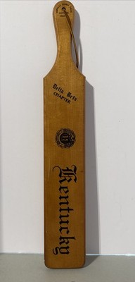 1987 Delta Gamma Sorority Pledge Wooden Paddle Kentucky University
