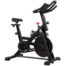 Vélo d'Appartement Silencieux avec Résistance Magnétique Réglable