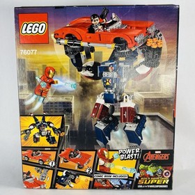 New! LEGO Marvel Iron Man: Detroit Steel Strikes Set 76077 Justin Hammer Coulson