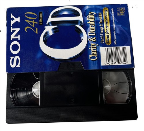 Blank VHS Video Cassette Tape Bundle of 5 - Picture 6 of 6
