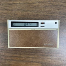 White Rogers 1F97-1 Seven Day Thermostat Programmable Digital Comfort Set. Vtg