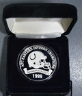 1999 HIGHLAND MINT Indianapolis Colts AFC East Champs 1oz .999 SILVER Rd A7340