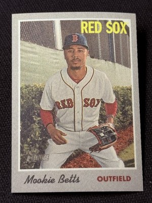2019 Topps Herriage CLOTH VERSION Mookie Betts item 1