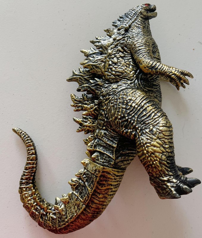 New Asia 9" Gold Godzilla Vinyl Figure Collectible Toy
