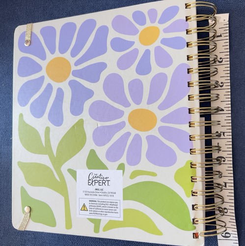 Planificador de 17 meses PURPLE FLOWER POWER 25 de agosto al diciembre de 2026 página de notas de planificación semanal - Imagen 15 de 20
