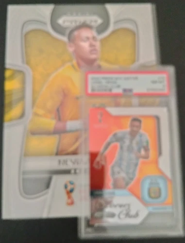 2018 Panini Prizm World Cup Neymar Jr Brazil RC Rookie Jumbo Mega Rare & Messi 
