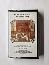 Music Box Sound of Christmas Porter Twin Disc Music Box Cassette Tape 1989