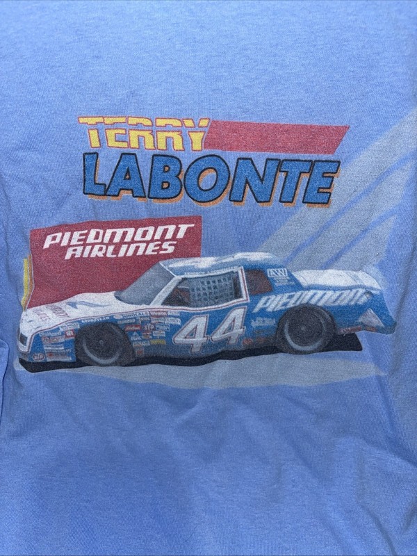 Gildan NASCAR Terry Labonte Graphic Tee Piedmont Airlines Short Sleeve Men’s XL