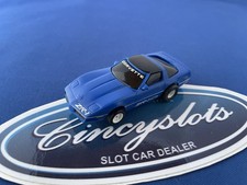 Tyco 440x2 HO Slot Car Blue Corvette ZR-1 Super Clean.