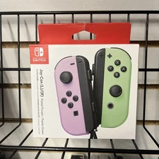 Nintendo Switch Joy-Con controllers (L)/(R) Pastel Purple/Pastel Green