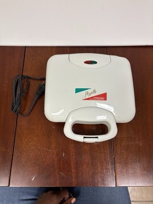 Toastmaster International Pizzelle Cookie Maker 292 Waffle Baker Italy Press VTG
