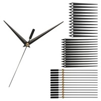 Ersatz-Uhrzeiger-Set, 12-Teiliges Ersatz-Uhrzeiger-Set, Uhrwerk Schwarz, A01
