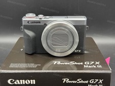 Brand New Canon PowerShot G7 X Mark III 20.1 Megapixel Silver Digital Camera