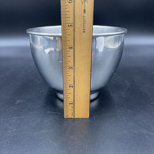 Hamilton Beach Stainless Mixing Bowl for Stand Mixer 6.25 in Wide Vintage - Picture 6 of 9