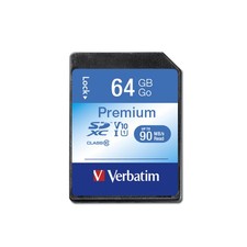 Verbatim Americas 64GB Sdxc Memory Card Uhs-i Class 10 44024