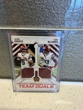 2025 Panini Rookies & Stars - Team Duals Jayden Daniels, Terry McLaurin  (MEM)