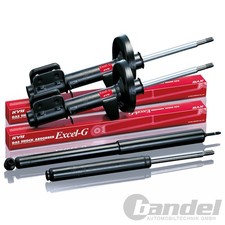 2 KYB EXCEL-G STOSSDÄMPFER FEDERBEIN HINTEN für NISSAN X-TRAIL T30 KYB