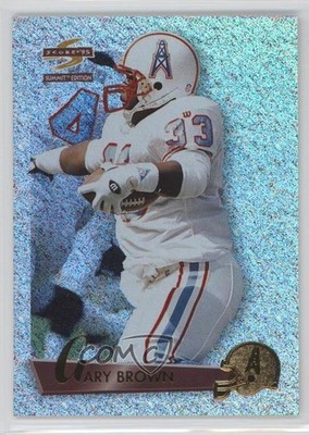 1995 Score Summit Ground Zero Gary Brown #23 0q3