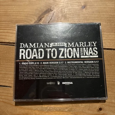 Damian Marley - Road to Zion Feat. Nas - Promo Maxi CD Single 2005 - NM - Image 1 of 4