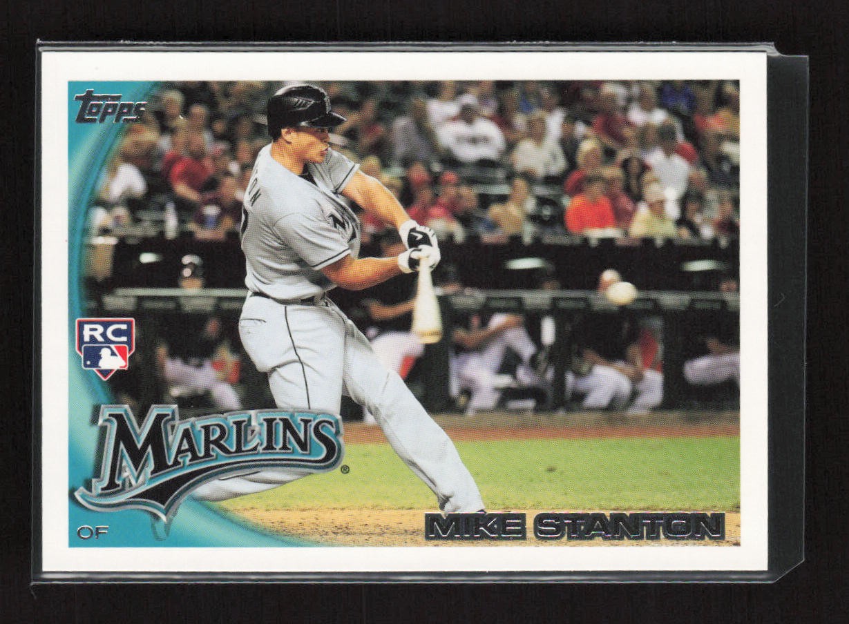2010 Topps Update #US-50 Mike Stanton Florida Marlins Rookie
