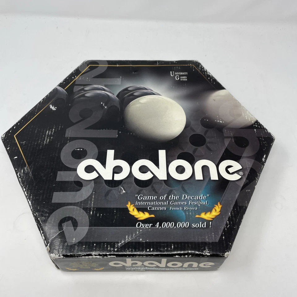 ABALONE Game Of The Decade Strategy Board Game Marbles 1999 Complete - Rough Box - Image 2 of 4