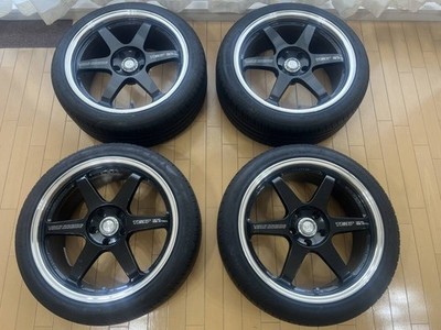 JDM Rare discontinued Rays Volk Racing TE37 TTA 245/40-19 9j+35 PCD114 No Tires