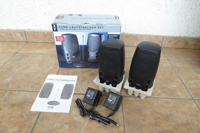 TCM RF 777U Funk- Lautsprecher- Set / Sender fehlend !