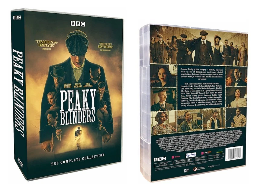 Peaky Blinders The Complete Series Season 1-6 (DVD,12-Disc Box set New )Region 1