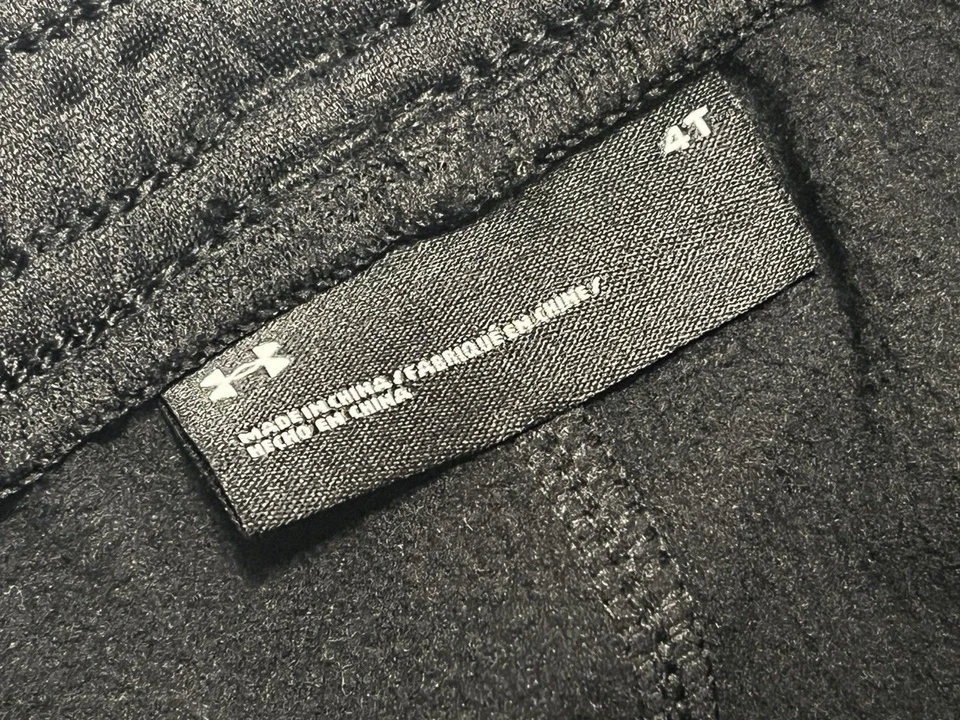 Boys Lot (2) Joggers Sweatpants Under Armour Converse Kids Pants Sz 4T Sz 4 - Изображение 3 из 4