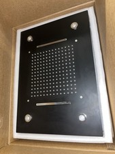 Recessed Shower Head Kit Ceiling New In Box Charcoal Black Built In Thermostat