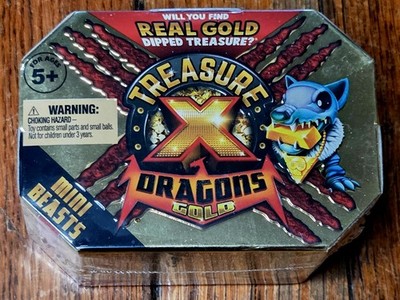 NEW Treasure X Dragons Gold Hunters Will You Find Gold Dipped Treasure 2017