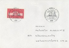 GERMANY. FDC. OLYMPIC GAMES. SHIP. KIEL. 1970