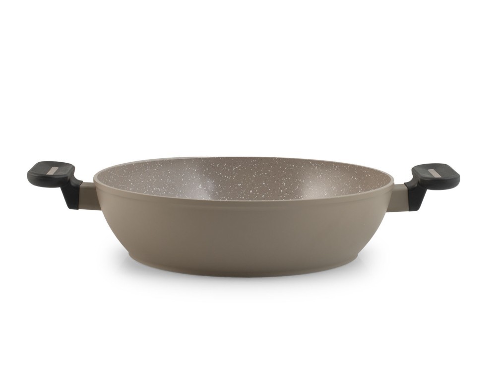 H&H Savoir Bruno Barbieri Aluminium Nonstick Sauce Pan ILAG, Tortora