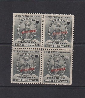 PERU Mi 106 block of 4 Specimen MNH (1301)
