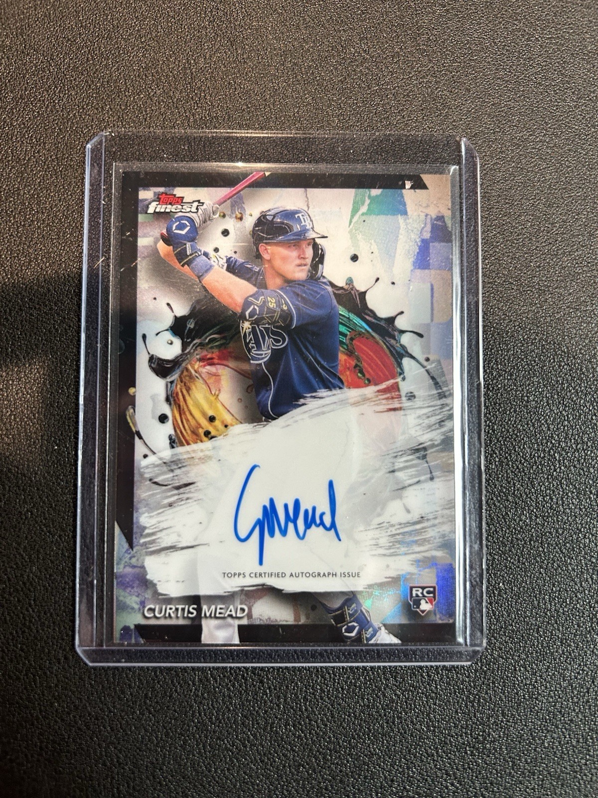 2024 Topps Finest - Finest Autographs Curtis Mead #FA-CME (AU, RC)