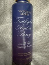 VICTORIA  S SECRET TWILIGHT AMBER BERRY FRAGRANCE BODY MIST SPRAY SPLASH 8.4 oz