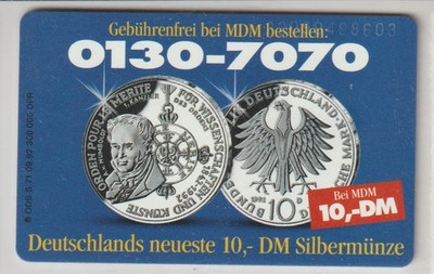 Telefonkarte S 71/92 ** Michel S 88 MDM MÜNZHANDEL 40 Einheiten volle Tk a 1992