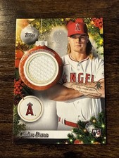 2025 Topps Holiday Caden Dana Player Relics RC Jersey Rookie #PR-CD Angels RC