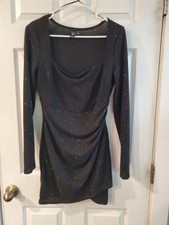Womens Black Windsor Homecoming Dress Size Large 