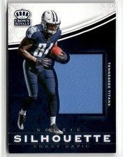 2017 Preferred Jumbo Rookie Silhouette Jerseys #38 Corey Davis ☘️171