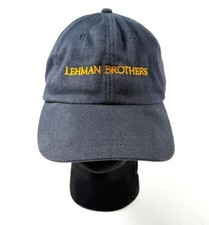 Lehman Brothers Genuine Vintage Hat Embroidered "BONDS ARE BACK" FID Rare HTF