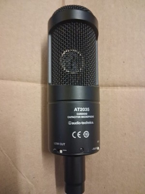 Audio-Technica AT2035 Cardioid Condenser Microphone - Black