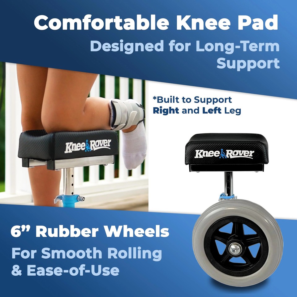 Knee Walker Jr Pediatric and Smaller Adult Knee Scooter Blue | eBay
