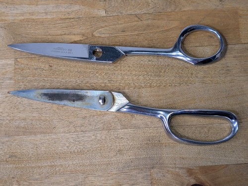 Forbici da cucina vintage Cutco 8" Take Apart cesoie cromate made in U.S.A. - Foto 4 di 4