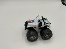 Jeep Super Off Road 4x4 bianca pressofusa giocattolo vintage Soma 1986 Jeep