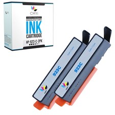 2PK Replacement Cyan 923 Ink Cartridges for HP OfficeJet Pro 8135e, 8138e, 8139e