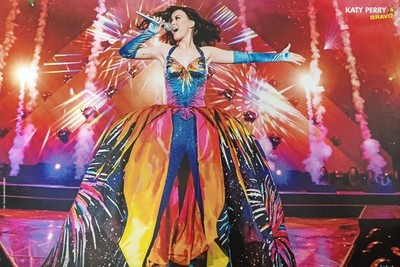 KATY PERRY - A3 Poster 42x28cm - RARE Clippings Fan Sammlung German Magazine