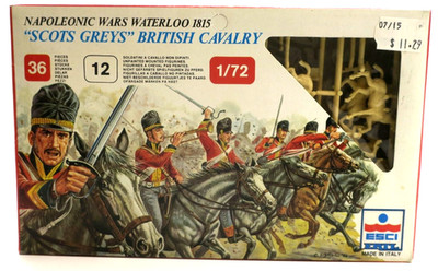 ESCI 1/72 ''Scots Greys'' British Cavalry Model Kit #217